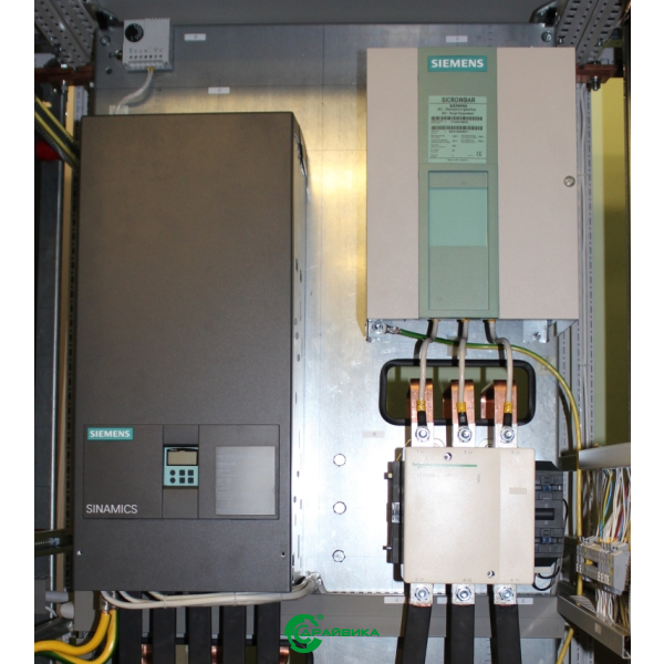 DCD-1000-480-21 система управления ДПТ испытательной тележки